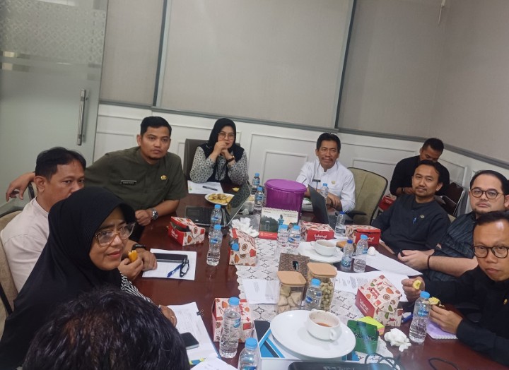 Bpkad Provinsi Banten Gelar Rapat Evaluasi Capaian Kinerja Sakip Bulan