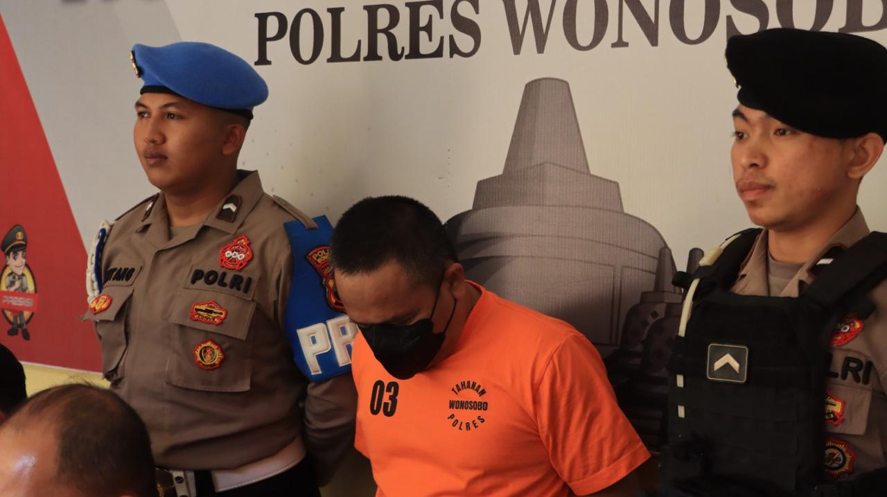 Satreskrim Polres Wonosobo Bekuk Pria Berkedok Wartawan, Diduga Peras