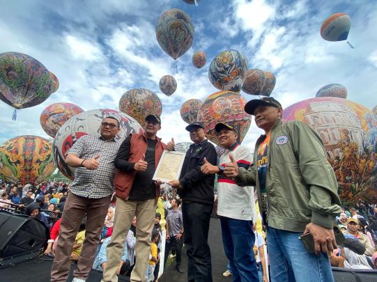 Java Balloon Attraction 2025 Sukses Digelar Di Kalianget, Balon Udara