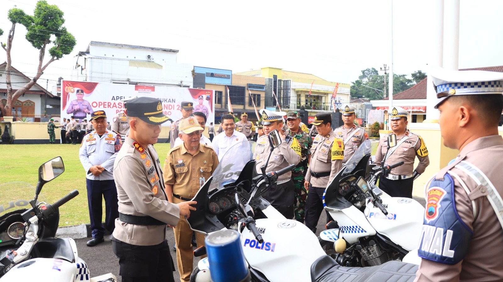 Polres Wonosobo Resmi Gelar Operasi Patuh Candi 2025: Bangun Budaya Te
