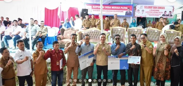 Plt Kepala Dinas Koperasi Dan Ukm Dampingi Bupati Lebak Launching Kope