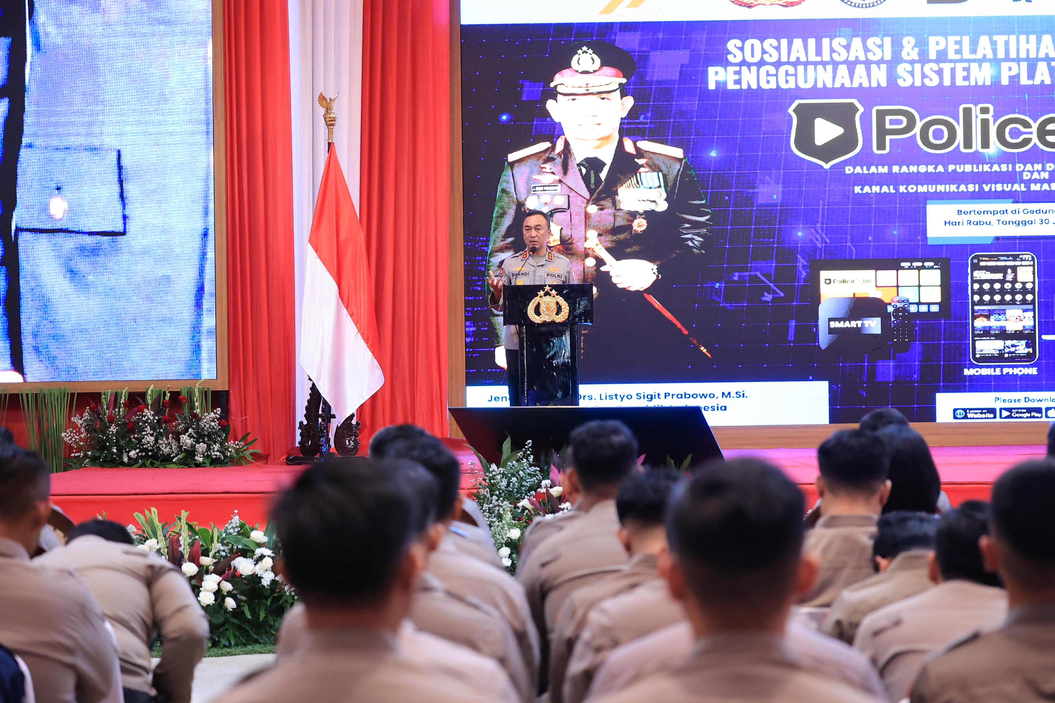 Polri Gelar Sosialisasi Policetube, Perkuat Transparansi Dan Publikasi