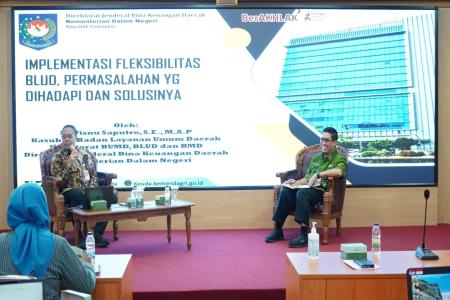 Sekda Banyumas Buka Whorkshop EBLUD RSUD Banyumas