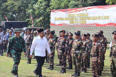 TMMD Sengkuyung III Tahun 2025 Resmi Dibuka di Desa Plelen Batang Bang
