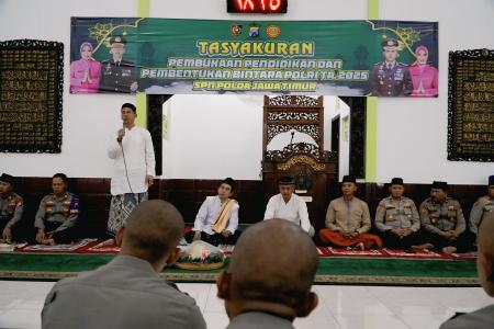 Syukuran dan Doa Lintas Agama Sambut 247 Calon Siswa Bintara di SPN Po