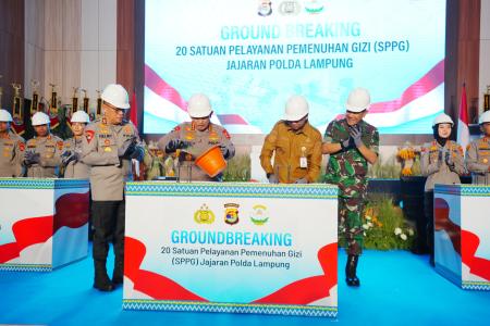 Kapolri Targetkan Bangun 409 SPPG seIndonesia Akhir Tahun Ini 