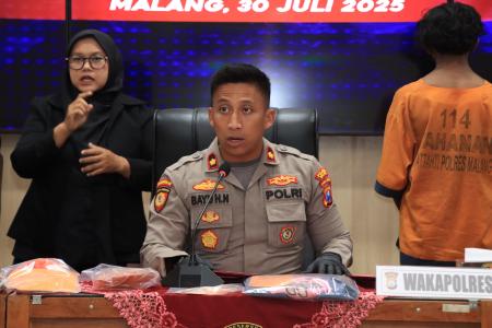 Polres Malang Ungkap Kasus Kekerasan Anak di Wagir Tetangga Korban Jad