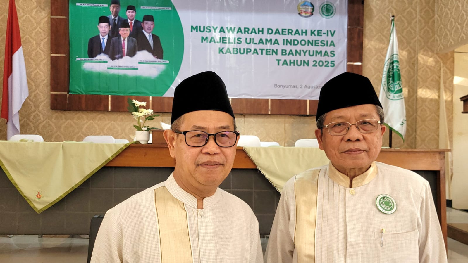 Kh Taefur Arafat Kembali Pimpin Mui Kabupaten Banyumas