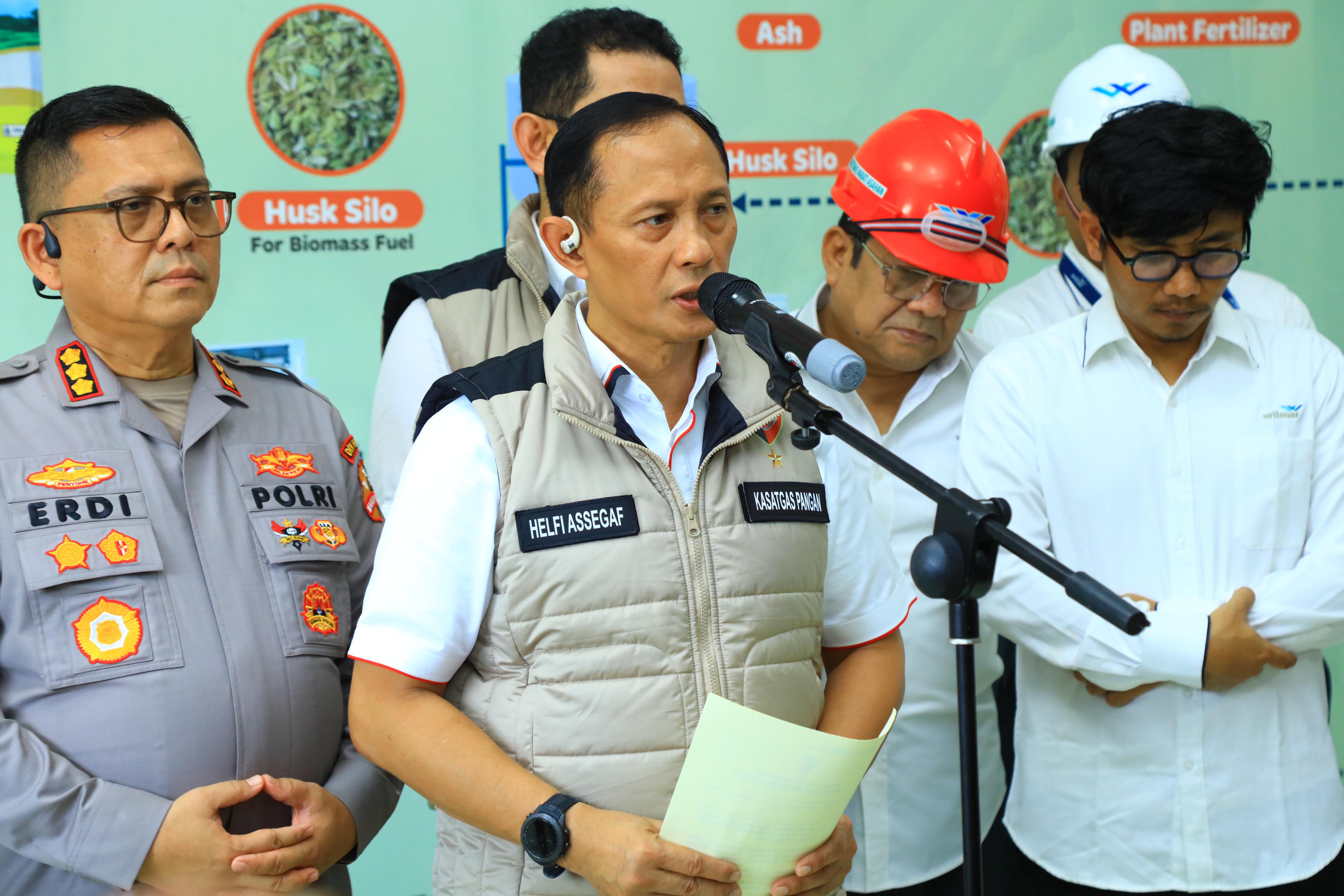 Rekonstruksi Produksi Beras Pt Padi Indonesia Maju, Satgas Pangan Polr