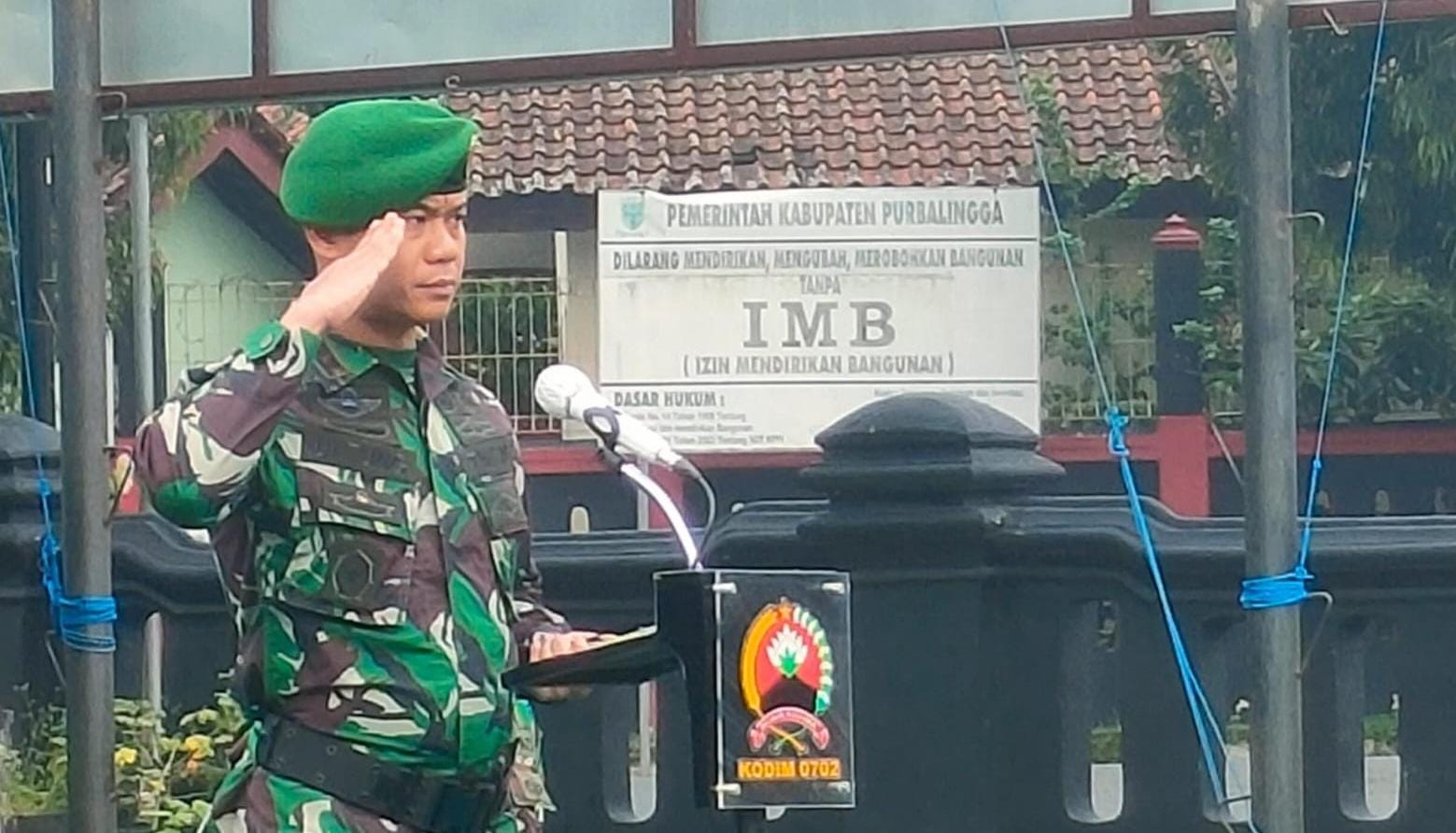 Kodim 0702 purbalingga Gelar Apel Kesiapsiagaan Penanggulangan Bencana