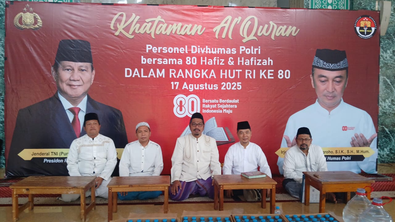 Wujud Syukur 80 Tahun Kemerdekaan Ri, Divisi Humas Polri Bersama 80 Ha