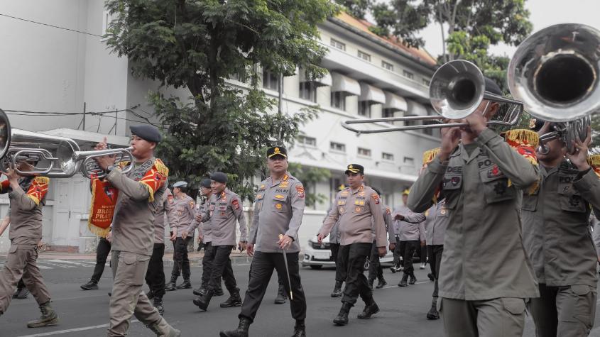 Semangat Juang : Polrestabes Surabaya Kenang Peran Polisi Dalam Pertem