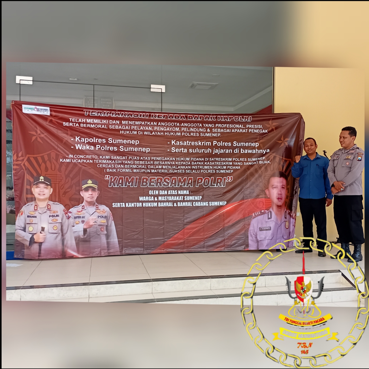 Nurmawan Wahyudi Bersama Tim Dari Bahral Law Firm Memberikan Apresiasi