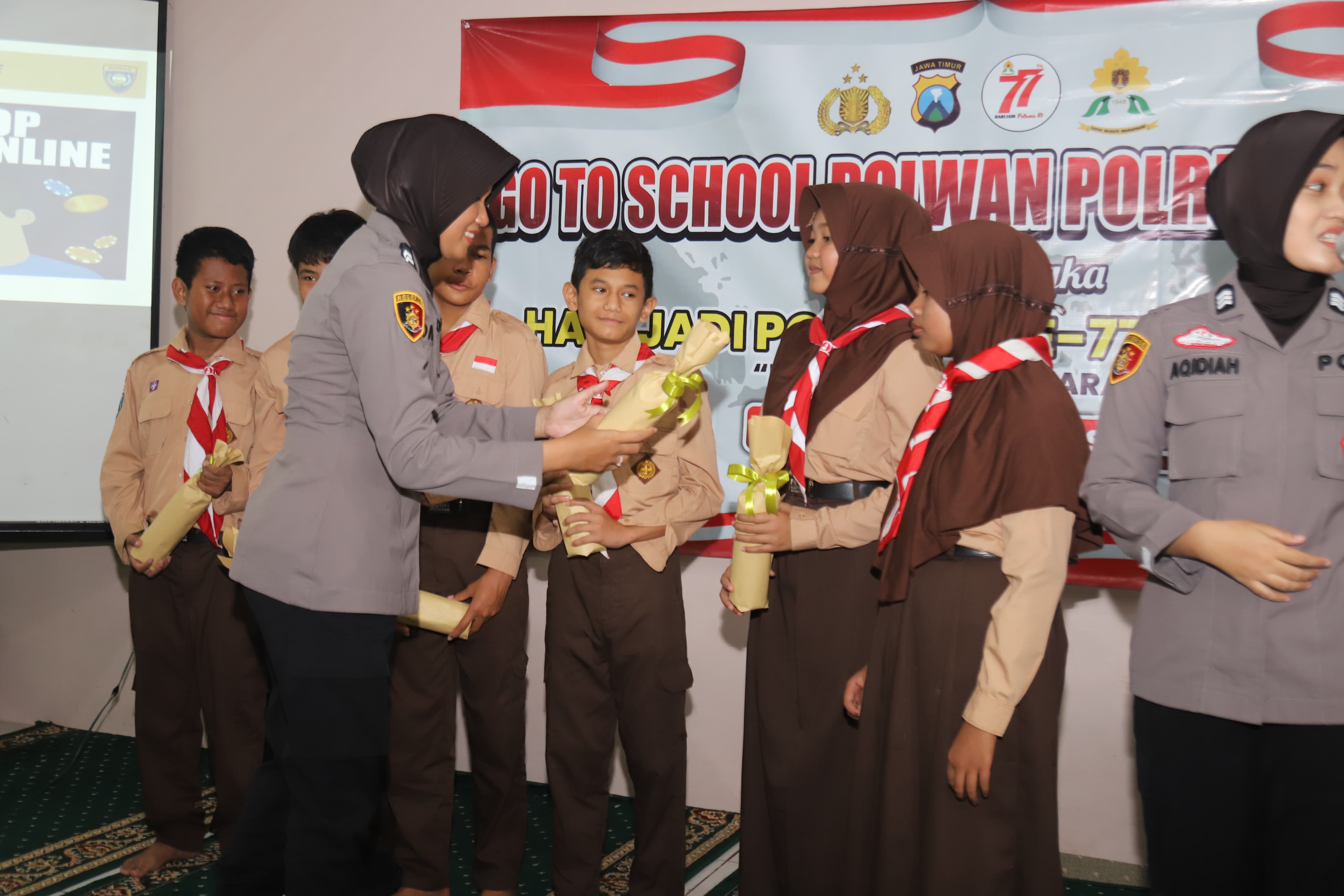 Polres Magetan Warnai Hari Jadi Polwan Ke 77 Blusukan Ke Sekolah Eduka