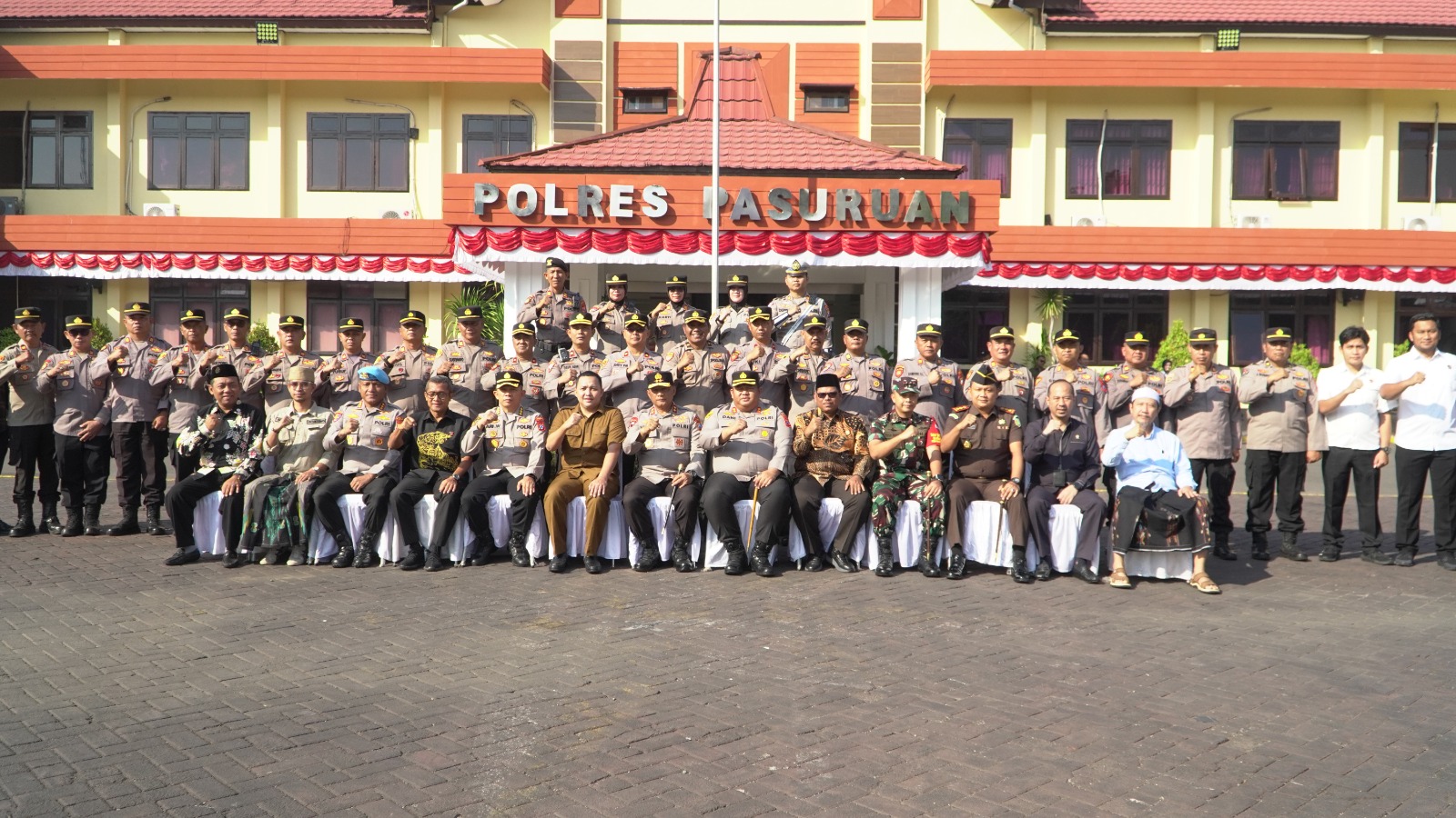 Kapolda Jatim Gelar Coffe Morning Di Polres Pasuruan, Perkuat Sinergi