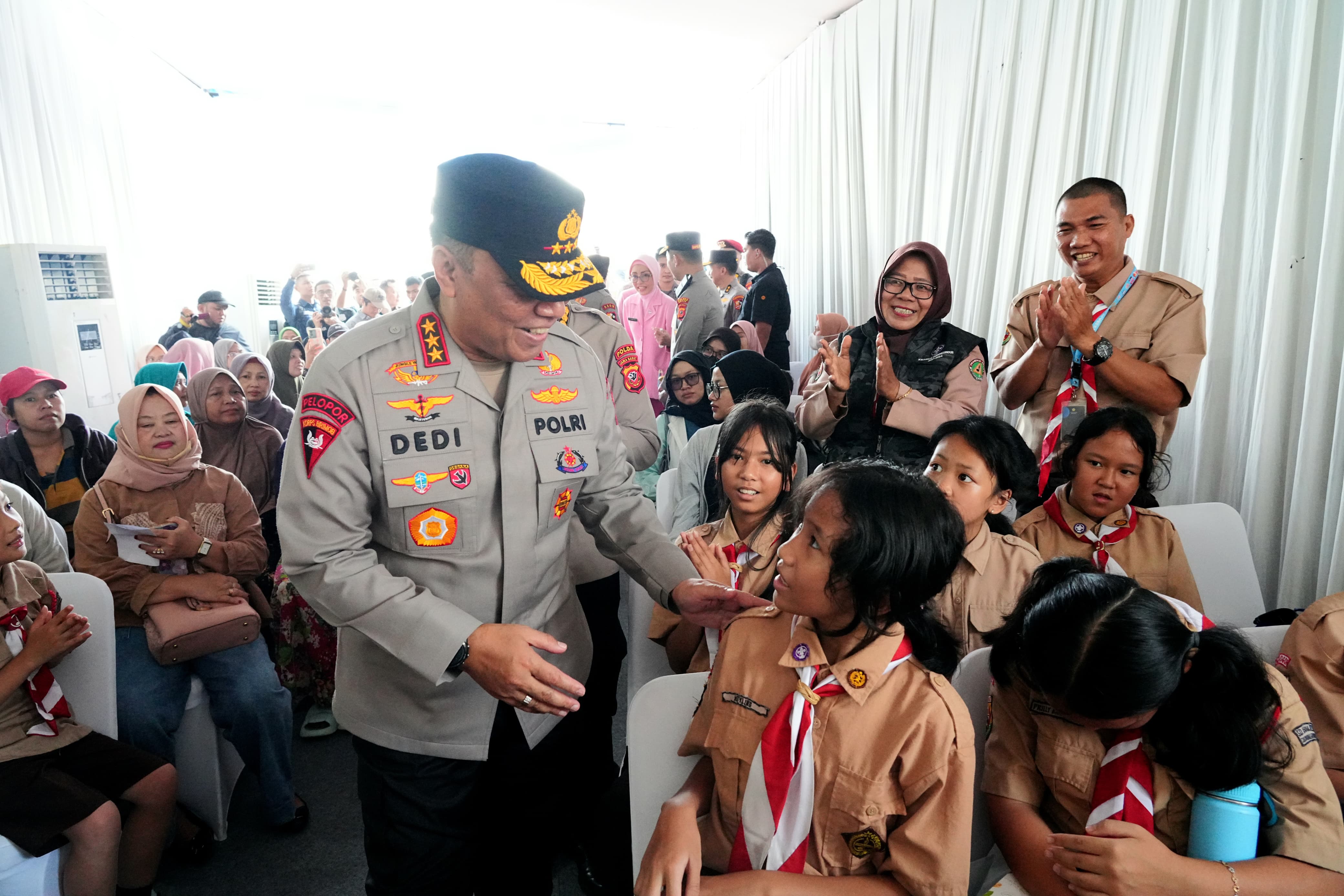 Wakapolri Tinjau Pembangunan Sma Kemala Taruna Bhayangkara Dan Gelar B