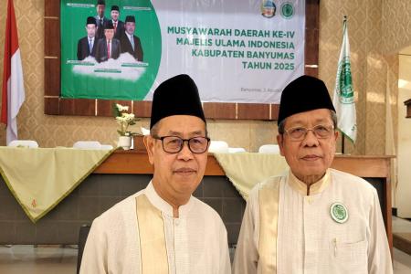 KH Taefur Arafat Kembali Pimpin MUI Kabupaten Banyumas