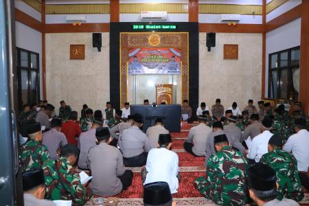 Sambut HUT Kemerdekaan RI ke80 Polres Ngawi Gelar Dzikir dan Doa Bersa