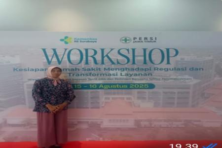 Ikuti Workshop persiapandr Erliyati RSUDMA Siap Menghadapi Regulasi da