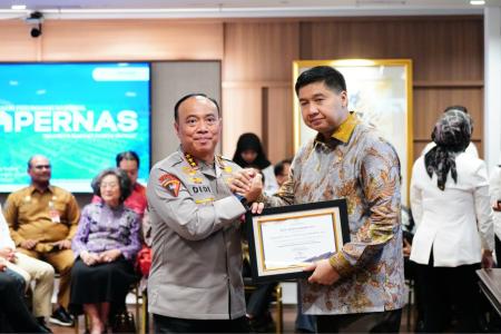 Dukungan Polri pada Program 3 Juta Rumah Subsidi Diganjar Penghargaan 