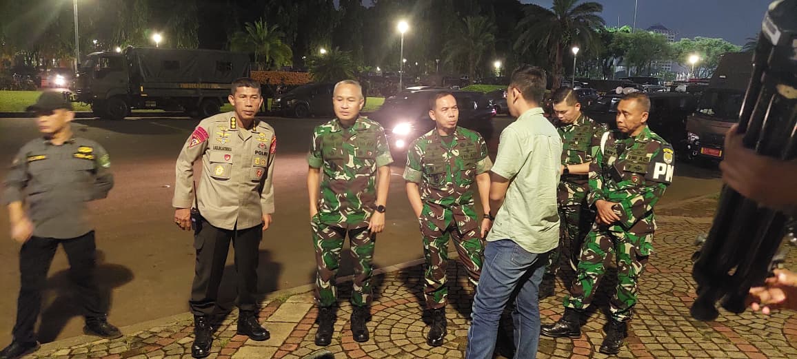 Patroli Skala Besar Tni polri Untuk Jamin Rasa Aman Dan Tertibkan Situ