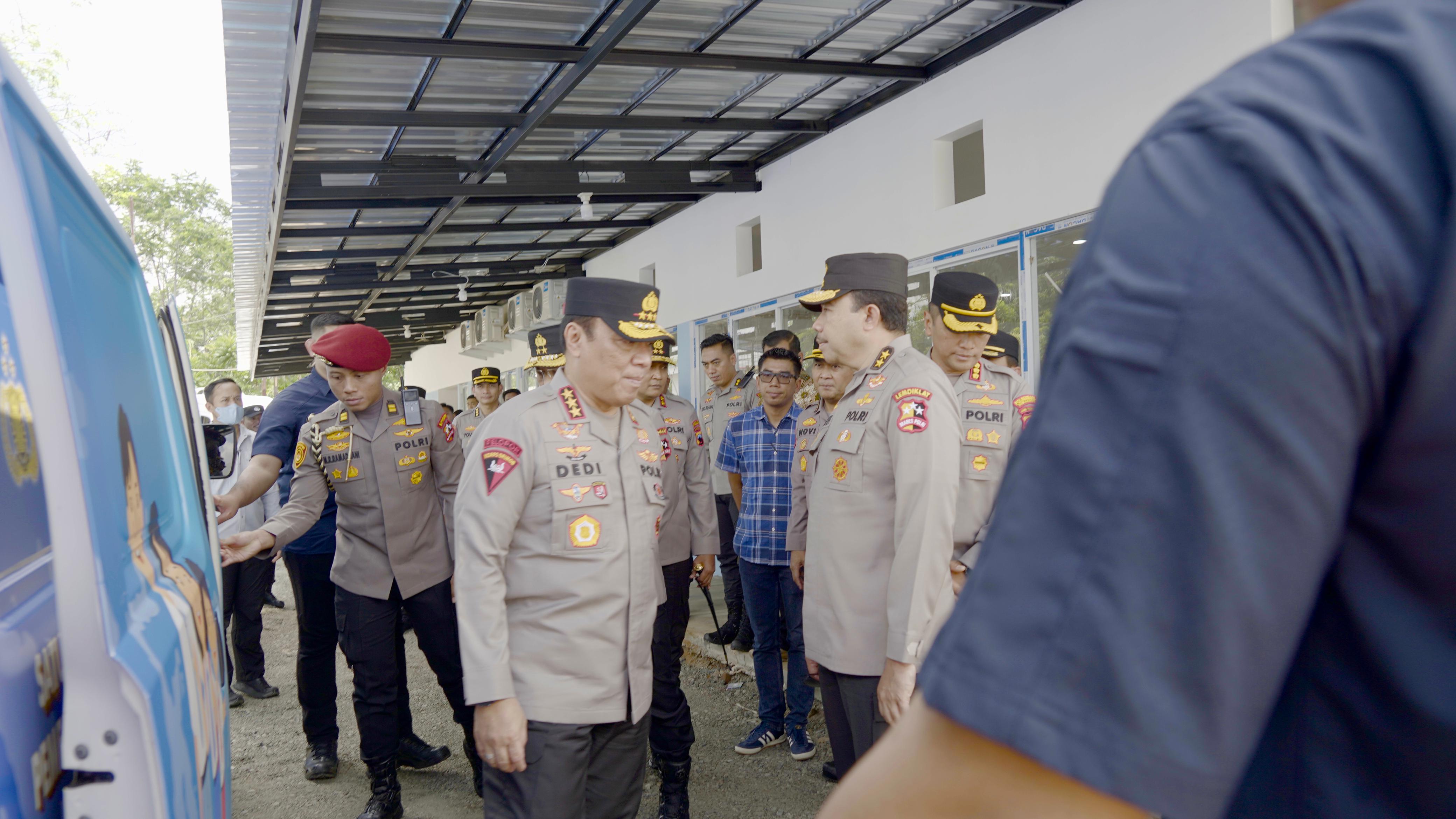 Libatkan Warga Sekitar, Wakapolri Sebut Sppg Polri Di Gedawang Sebagai