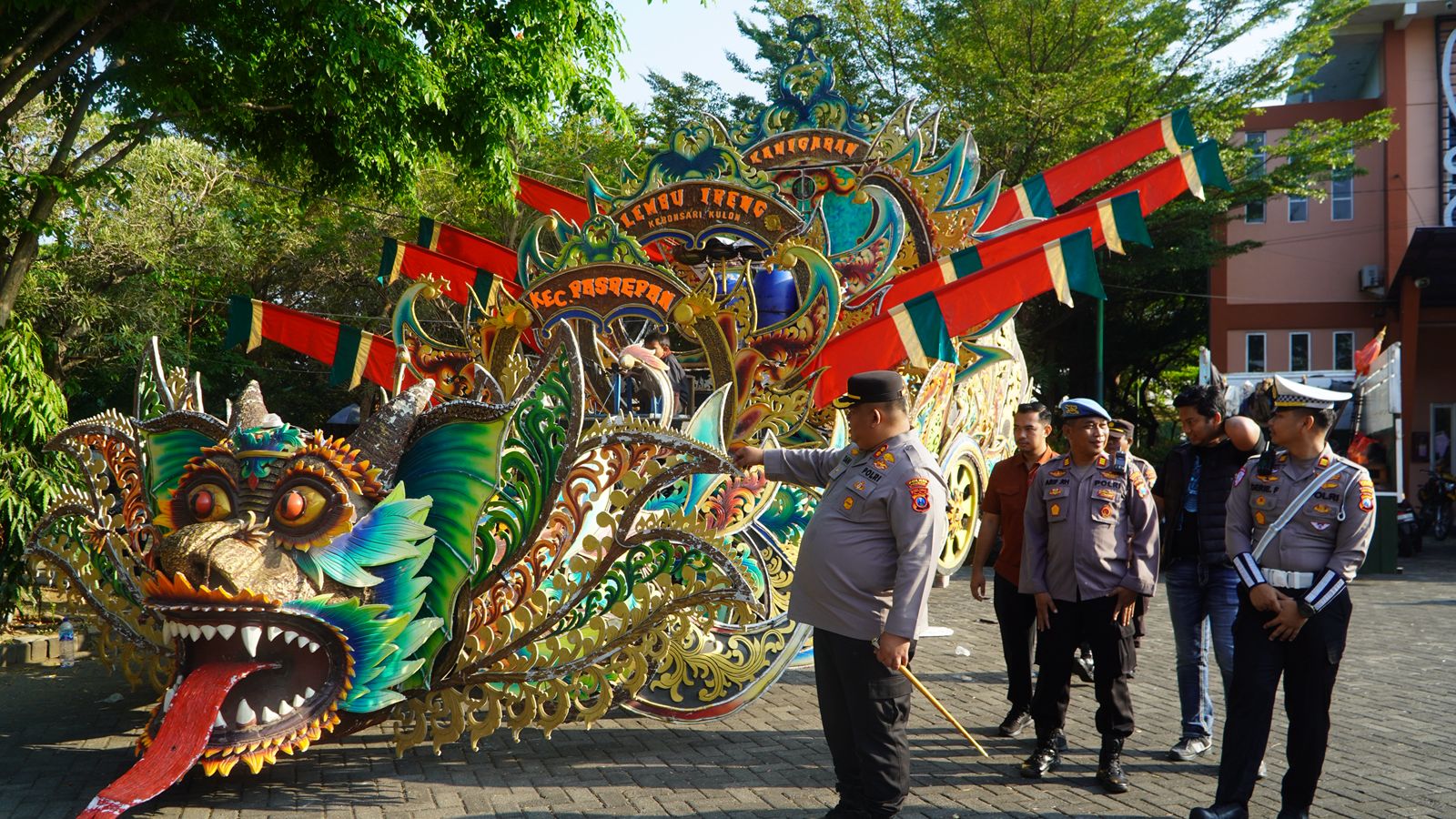 Bangil Carnival 2025 Berjalan Lancar, Kapolres Pasuruan Apresiasi Kerj