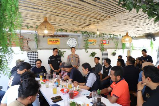 Silaturahmi Pupuk Sinergi, Polresta Malang Kota Ajak Awak Media Jadi G