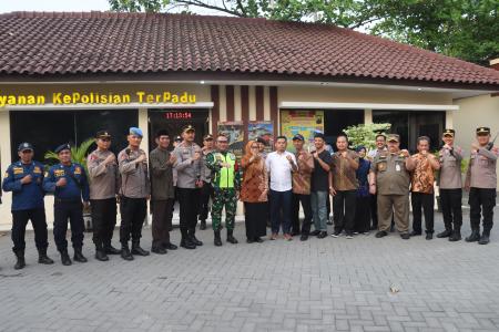 Forkopimda Demak Laksanakan Patroli di Obyek Vital dan Beri Dukungan T