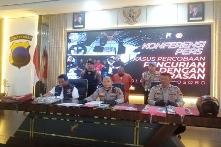 Satreskrim Polres Wonosobo Tangkap Pelaku Percobaan Pencurian dengan K