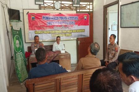 Polres Demak  Perhutani Gelar Pembinaan TeritoriUntuk Tingkatkan Penge