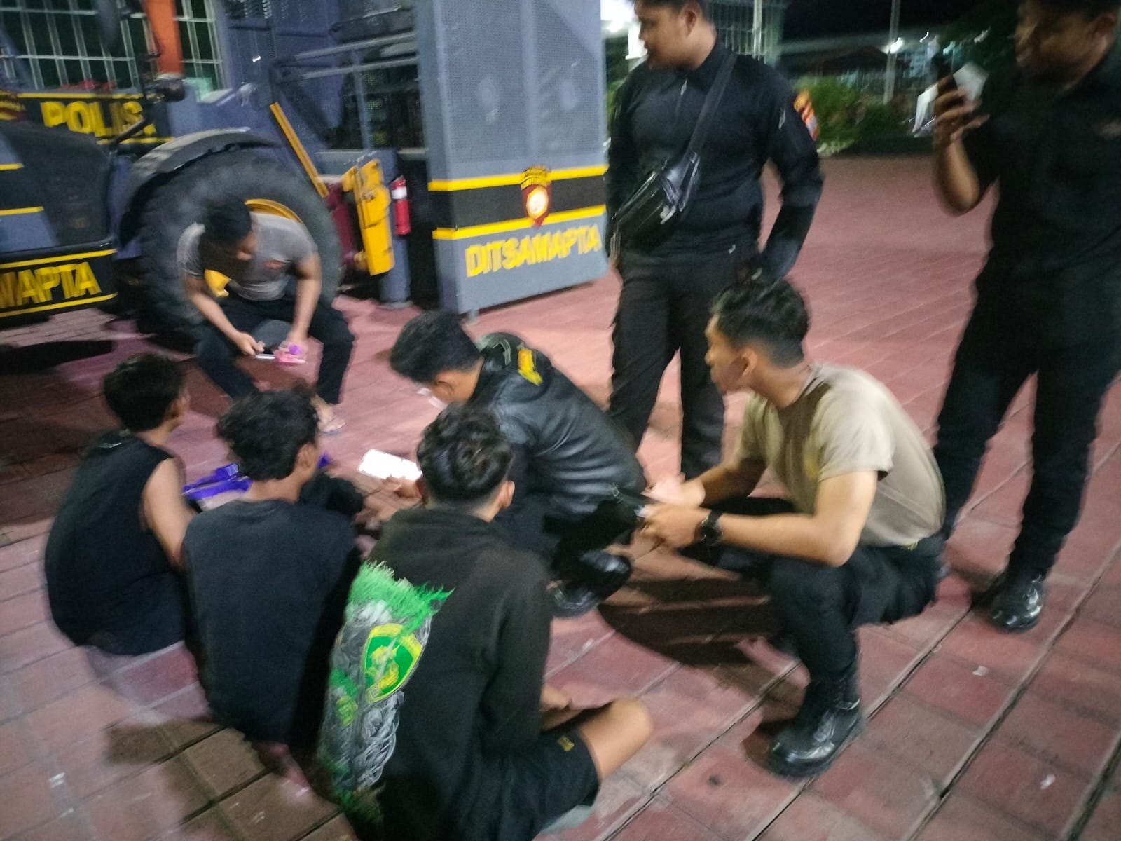 Patroli Raimas Polres Gresik Berhasil Gagalkan Peredaran Pil Koplo, Ti