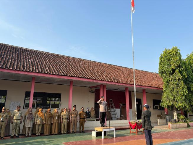 Smpn 5 Purbalingga Dapat Pembinaan Dari Polres, Tanamkan Disiplin Dan