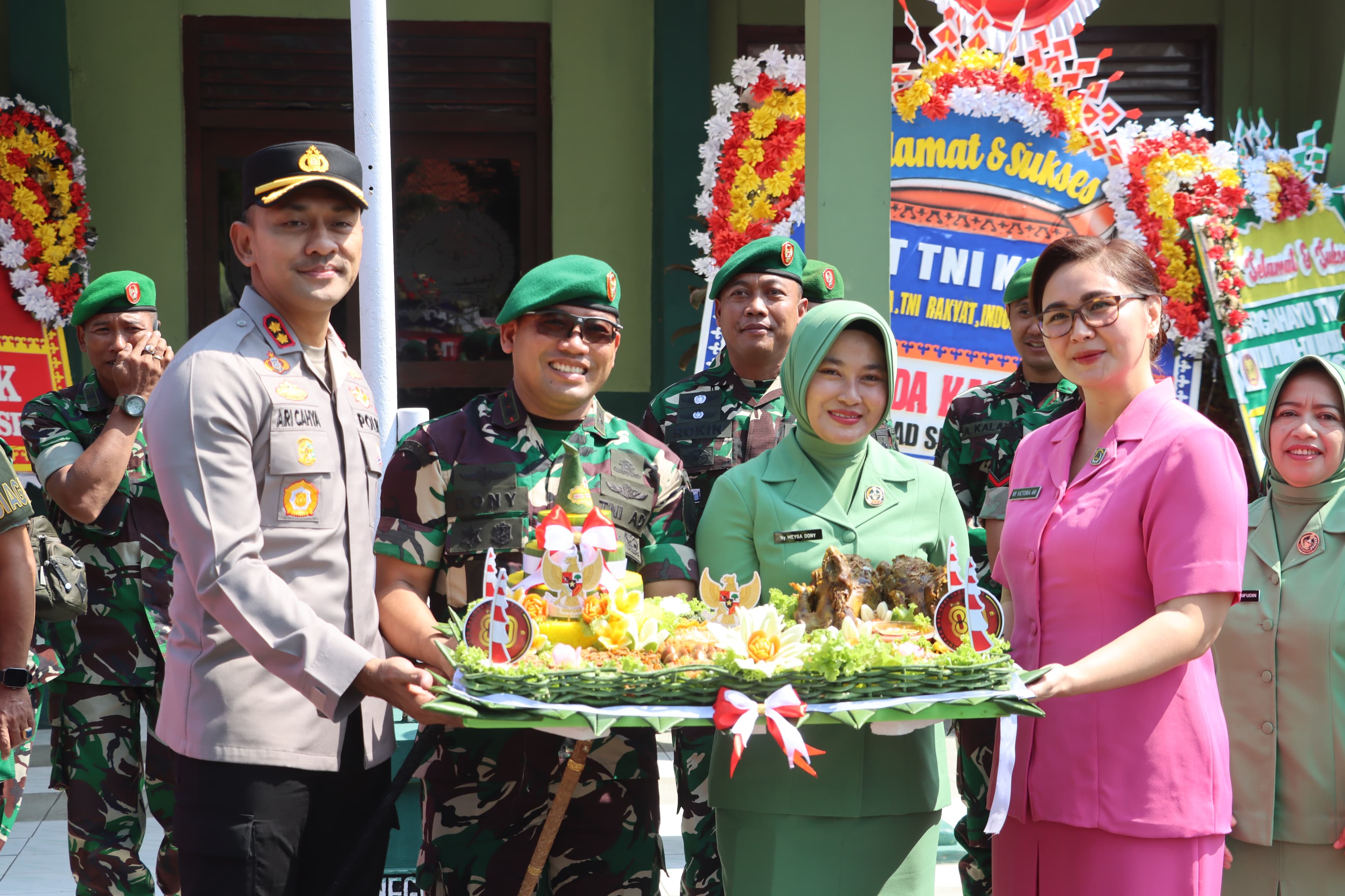 Hangat Dan Penuh Keakraban Polres Demak Rayakan Hut Tni Ke 80 Bersama