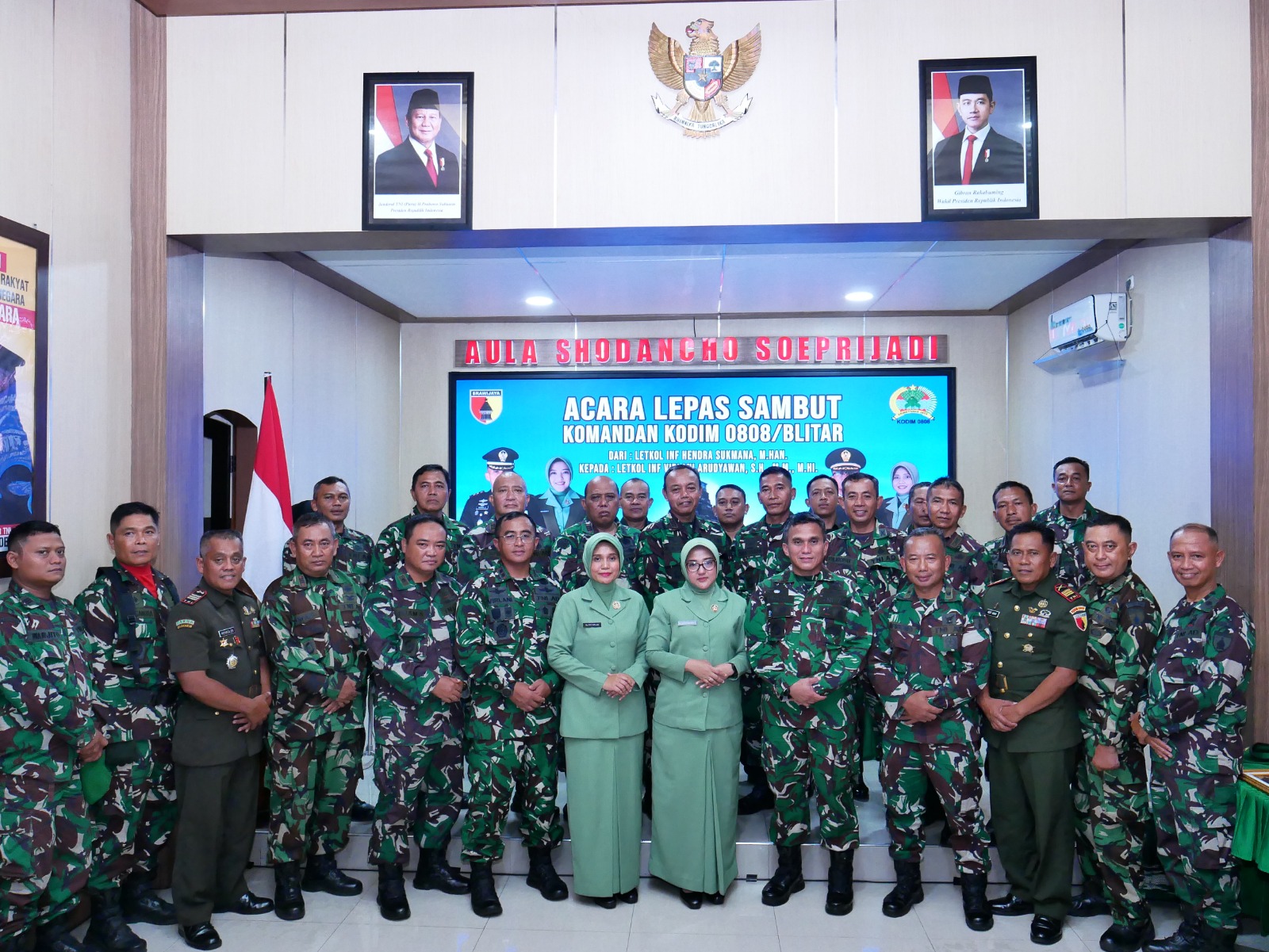 Letkol Inf Virlani Arudyawan Resmi Jabat Dandim 0808 blitar Gantikan L