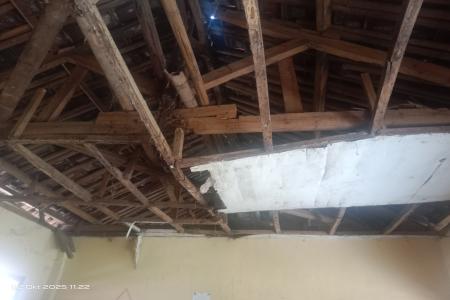 Bangunan Sekolah mts s Azz Zahra Tambak Baya Memprihatinkan Butuh Perh