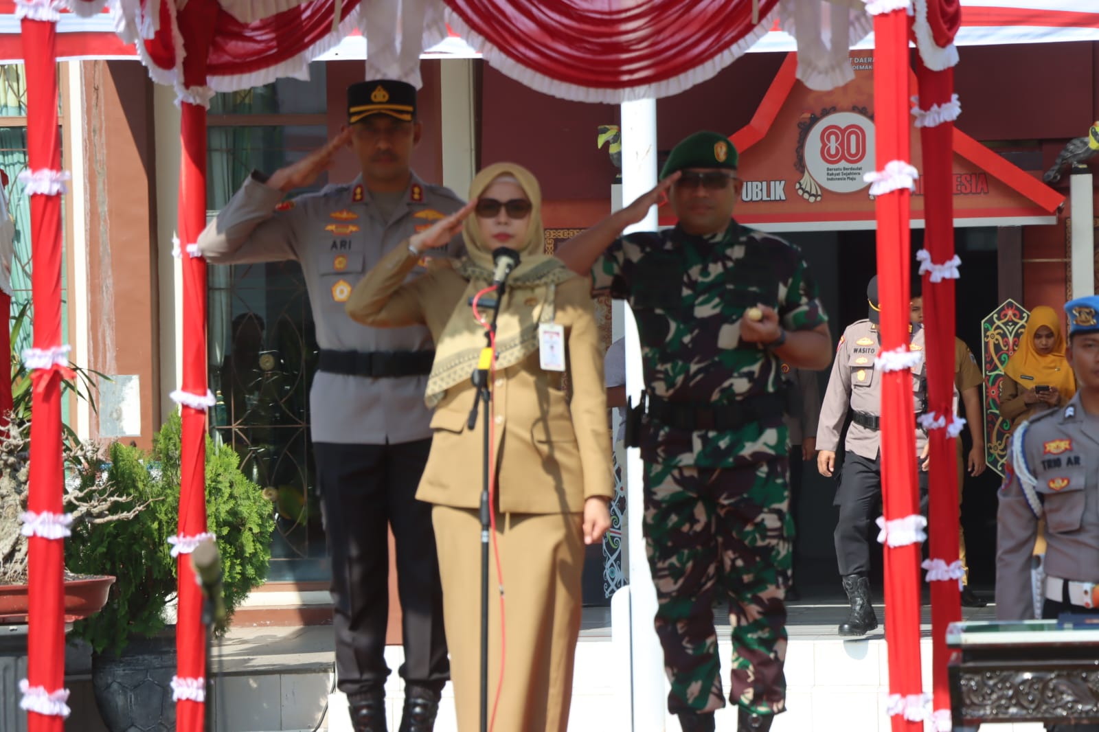 Forkopimda Demak Gelar Apel Siaga, Bupati Serukan Sinergi Tni polri Da