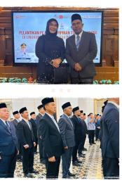 Dr. Nasir Resmi Dilantik Jadi Kepala Dinas Ketahanan Pangan Provinsi B