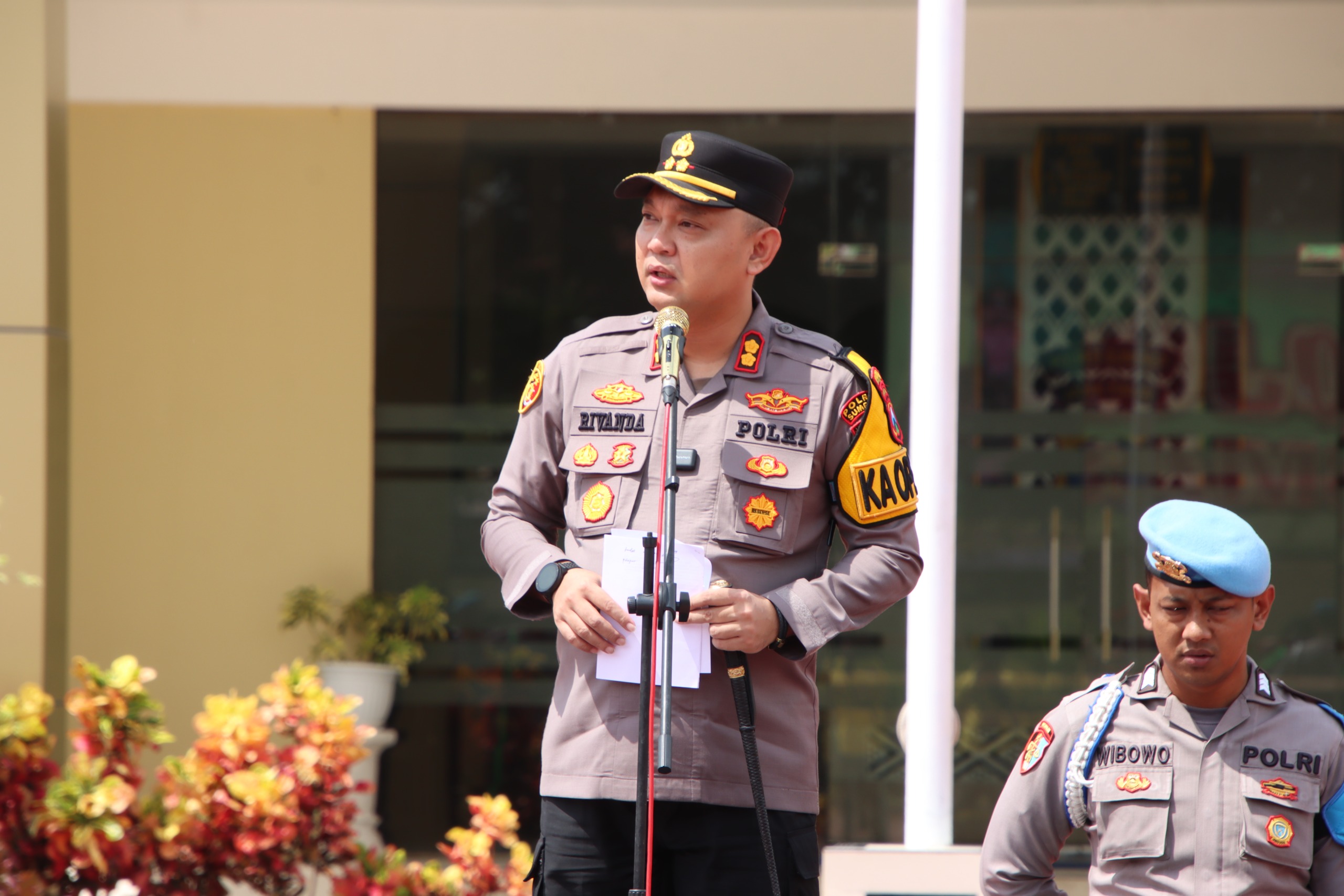 Wujudkan Tanggap Tanggap Bencana Kapolres Sumenep Akbp Rivanda Tegaska