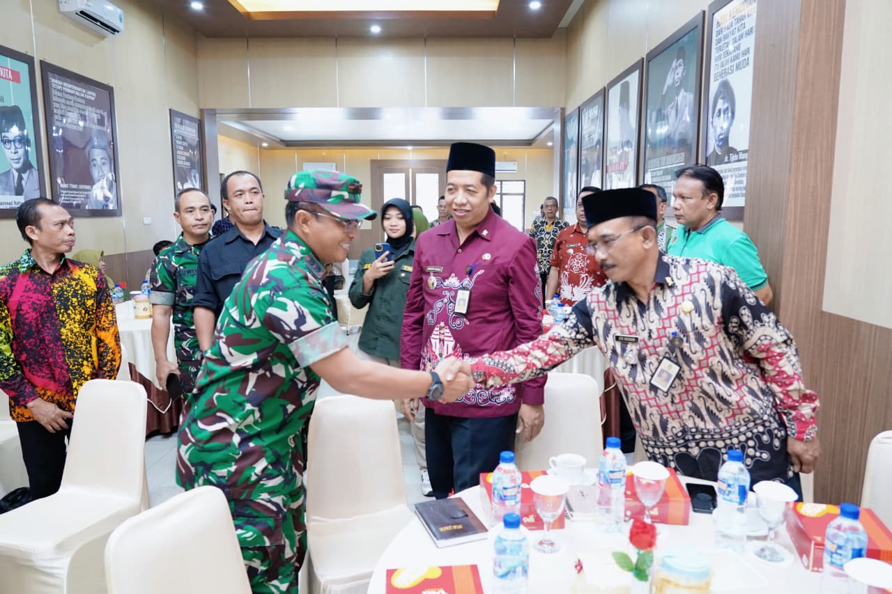 Dandim 0808 blitar Pimpin Rakor Teknis Pembangunan Koperasi Desa kelur