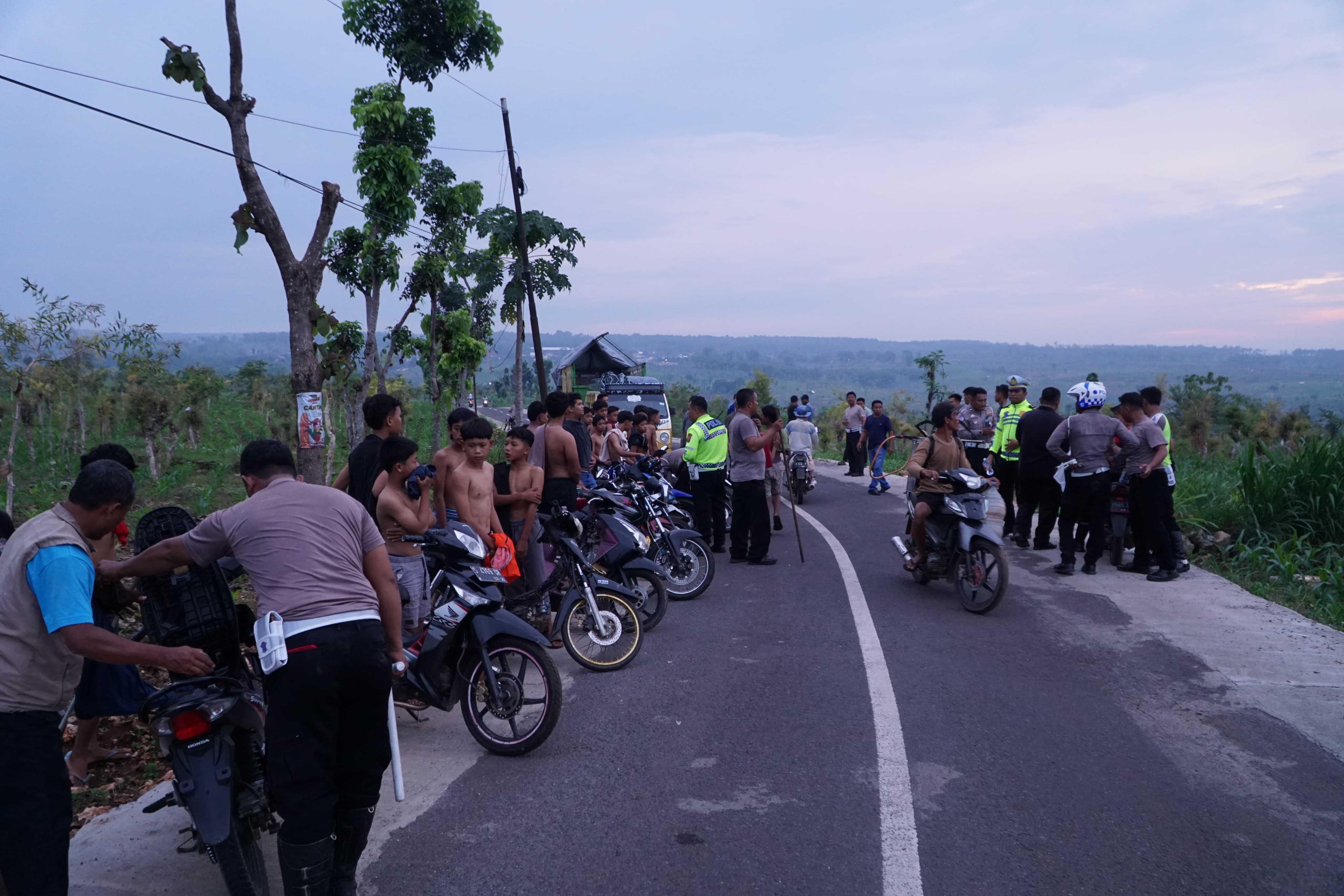 Operasi Zebra Semeru Polres Tuban Amankan 21 Remaja Pelaku Balap Liar