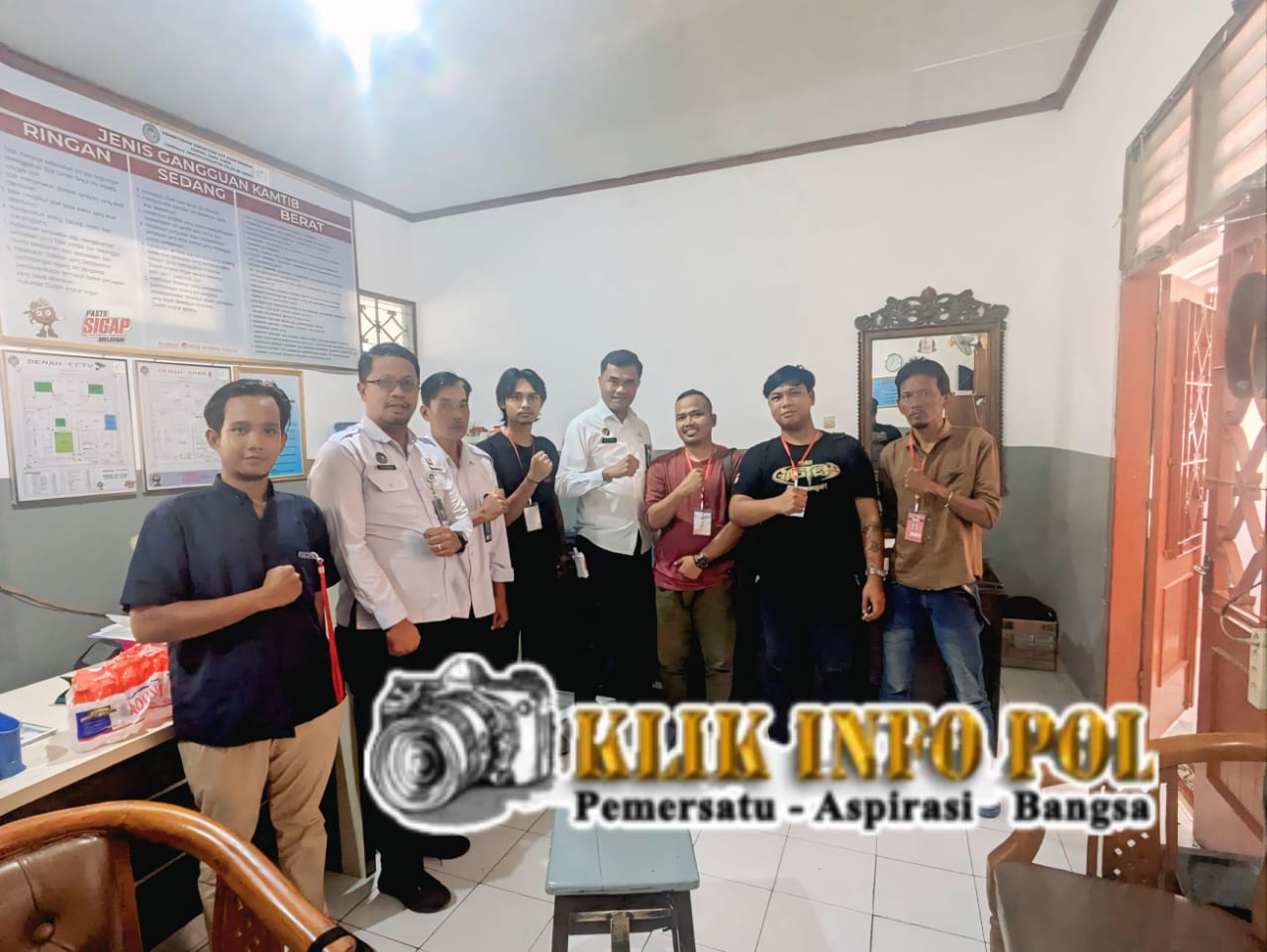 Sinergitas Antara Awak Media Jawa Timur Dan Kplp Lapas Tuban Perkuat T