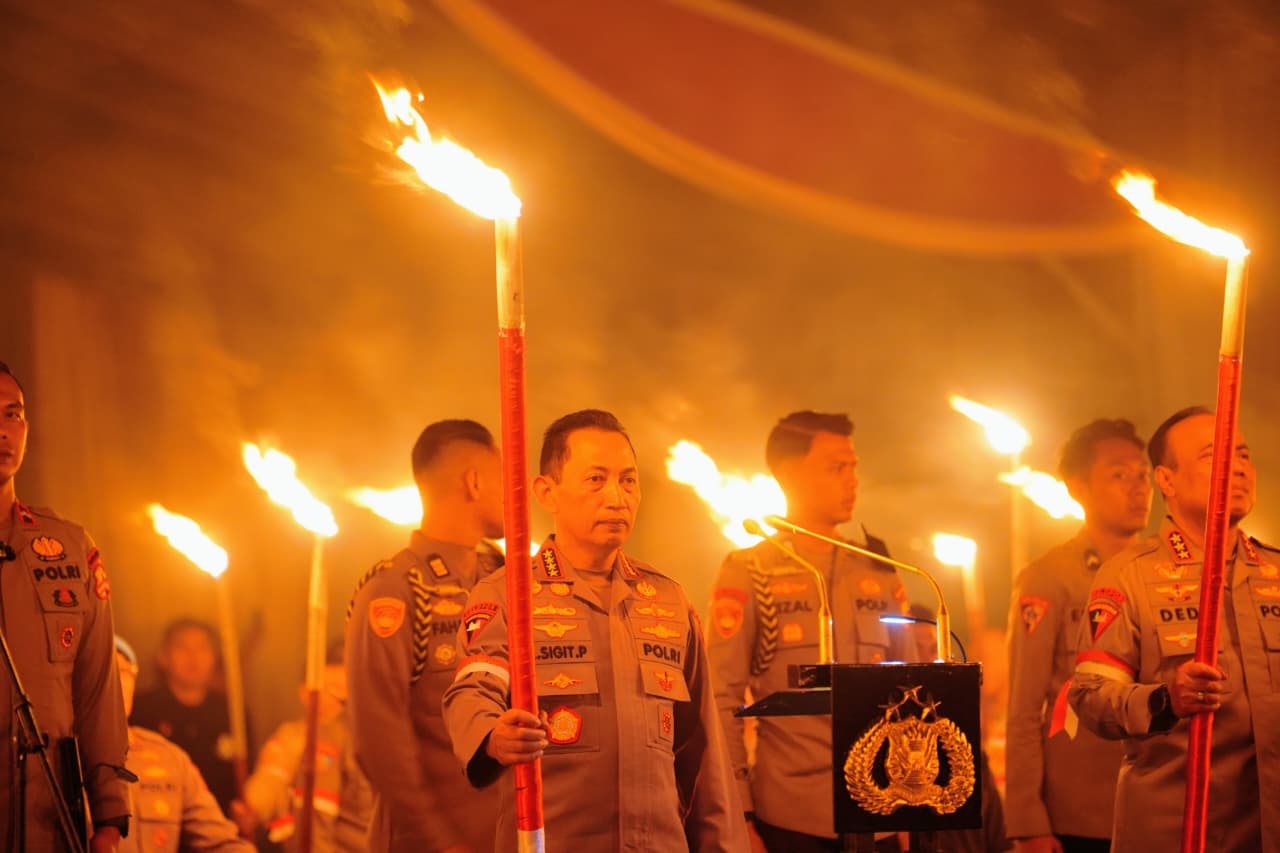 Kapolri Pimpin Renungan Nilai nilai Ksatria Bhayangkara, Komitmen Mora