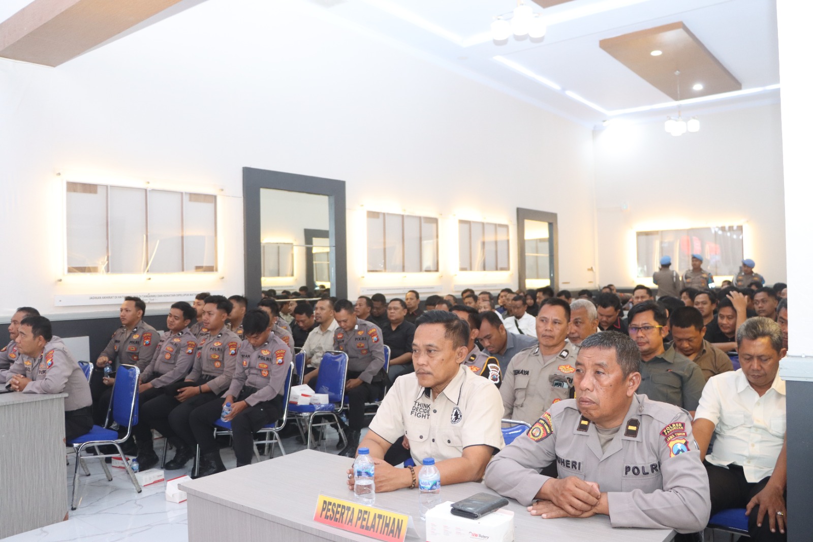 Polres Pasuruan Gelar Pelatihan Penanganan Awal Handak bondet, Kapolre