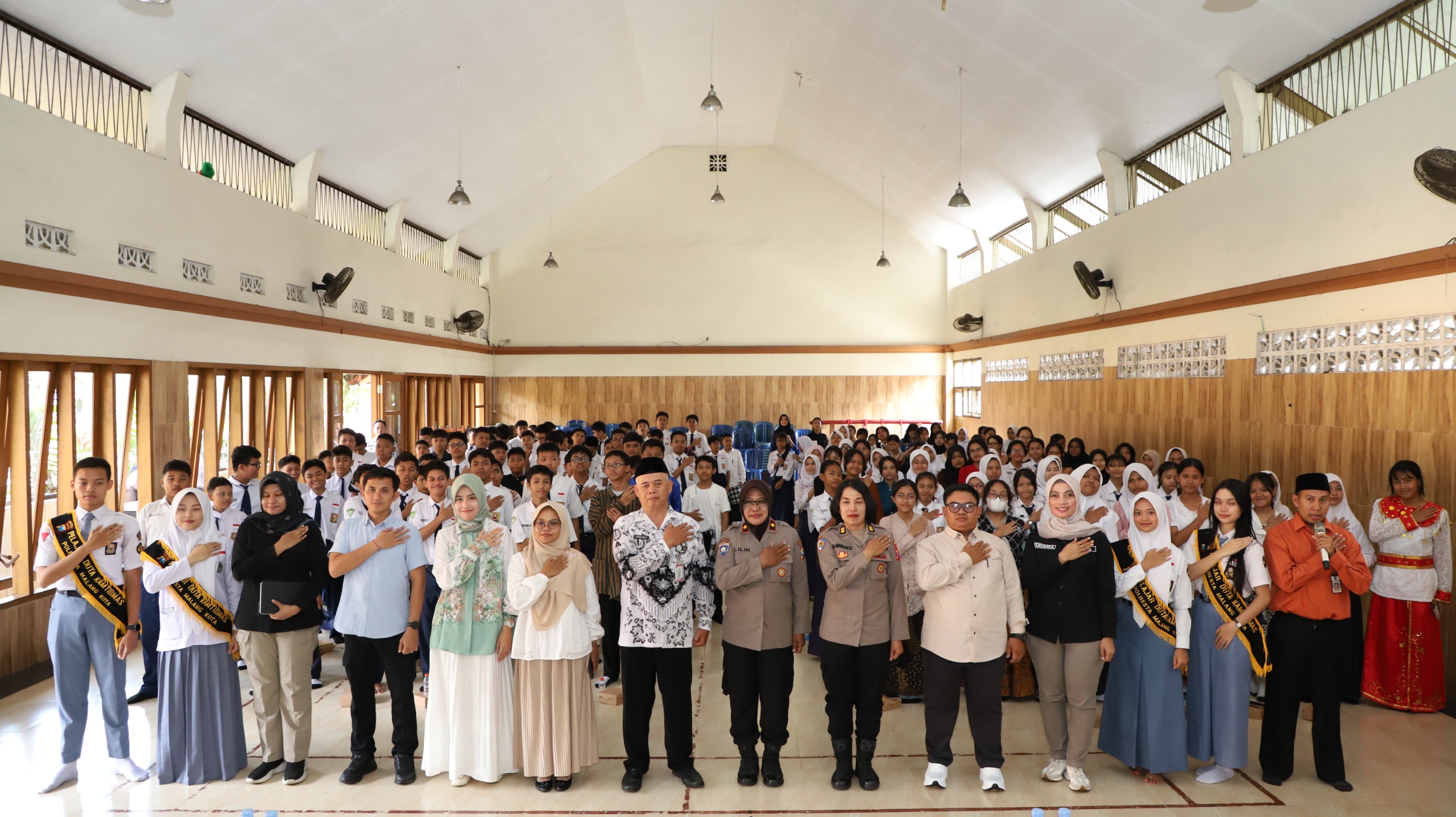 Polresta Malang Kota Gandeng Umm Gencarkan Roadshow Anti bullying