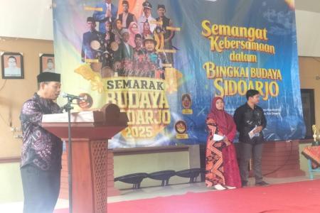 Warga Antusias Meriahkan Semarak Budaya Sidoarjo 2025 di Desa Kepuh Ke