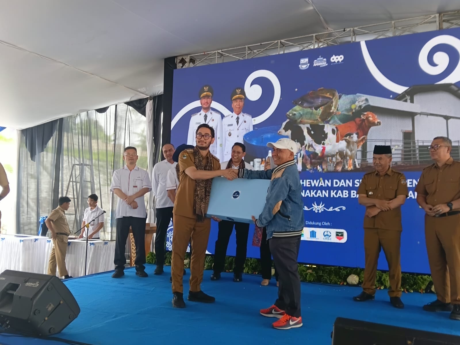 Bupati Dan Wakil Bupati Bandung Barat Resmikan Upt Rph Dan Pasar Hewan