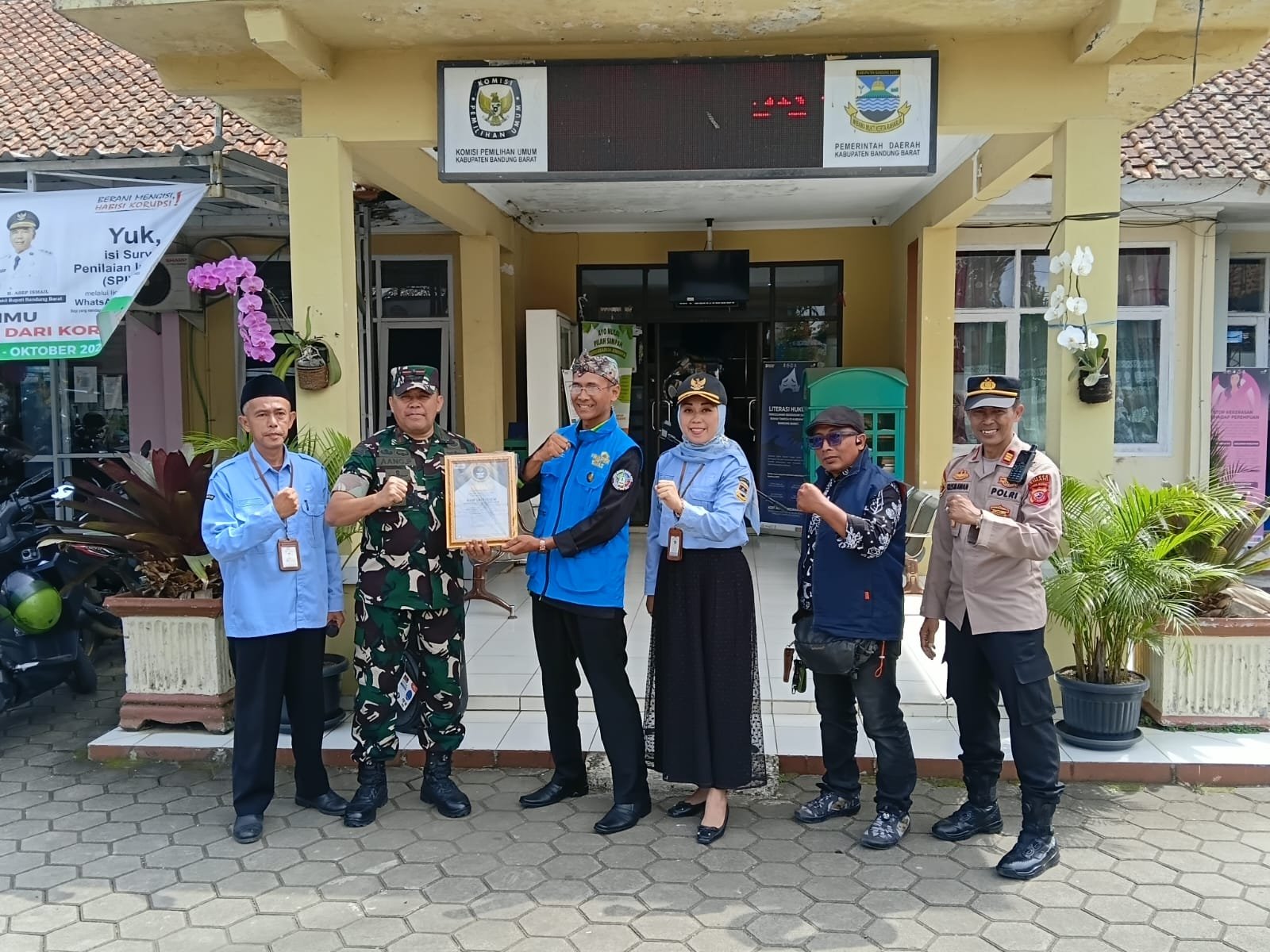 Apel Kesiapsiagaan Nataru Dan Tasyakur Bin Nikmat Di Kecamatan Ngampra