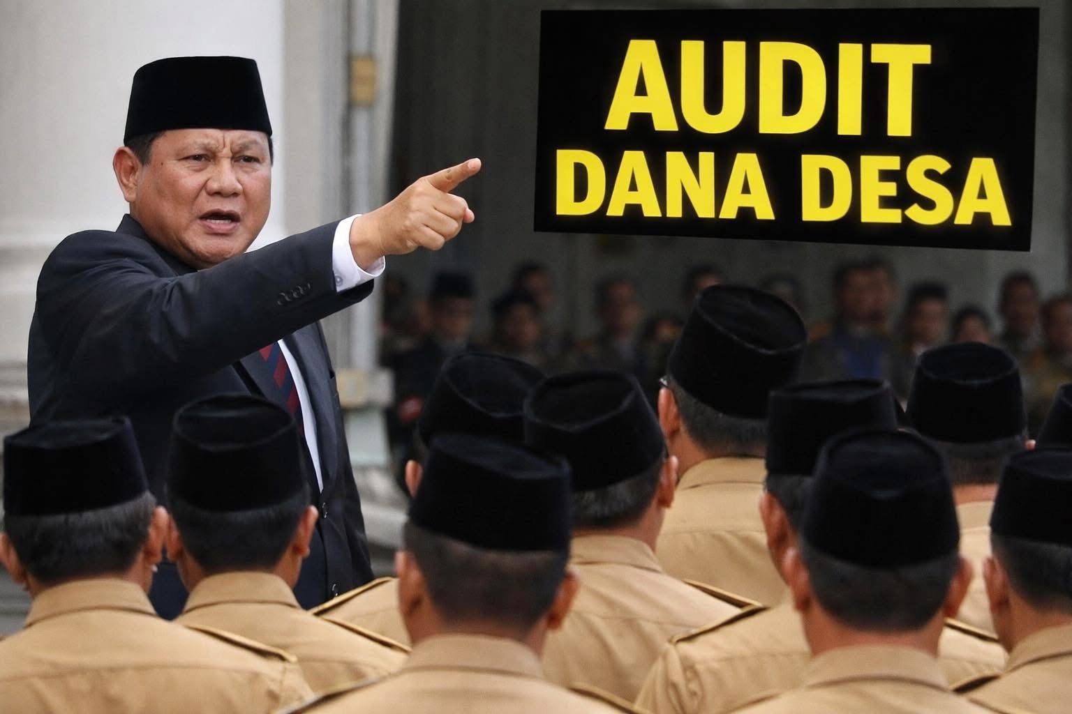 Presiden Prabowo Intruksikan Audit Dana Desa