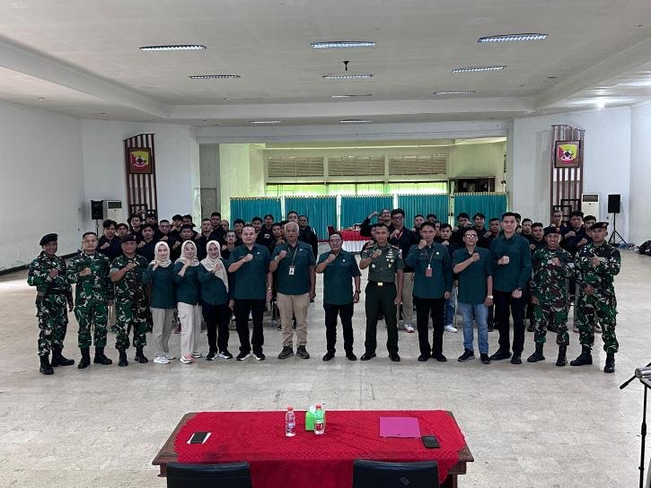 Pembukaan Pendidikan Bela Negara Kbb, Dispora Bekerjasama Pusdikav Tni